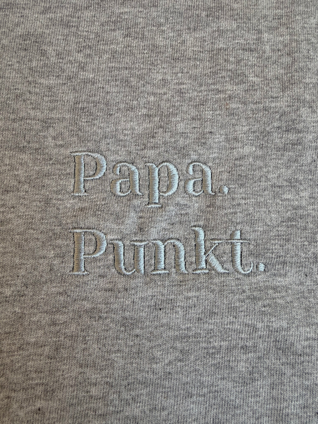 Papa. Punkt.